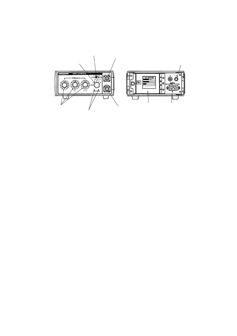 6 component identification | Yokogawa AXFA14G/C User Manual | Page 7 / 24