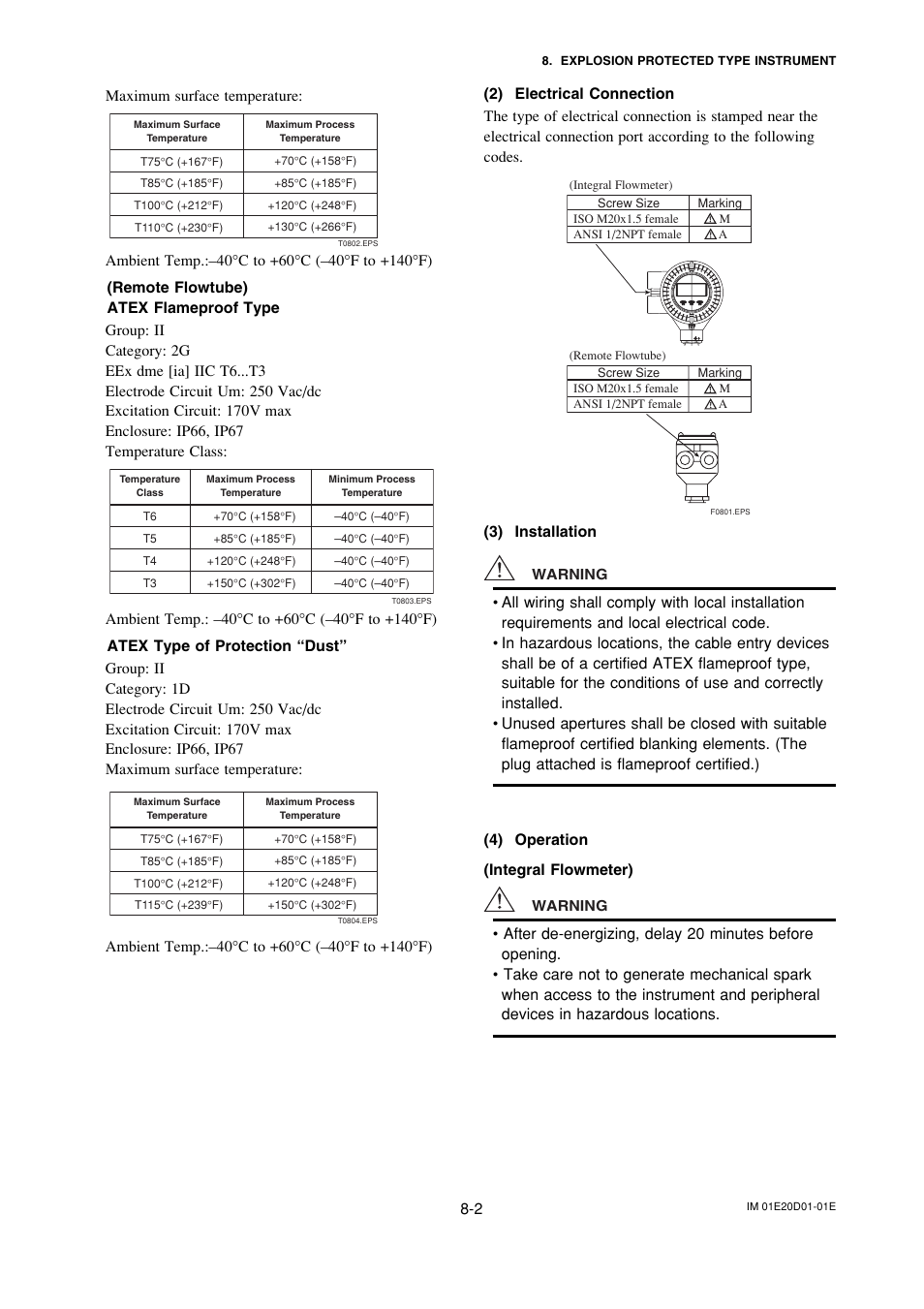 Yokogawa ADMAG AXF User Manual | Page 118 / 133