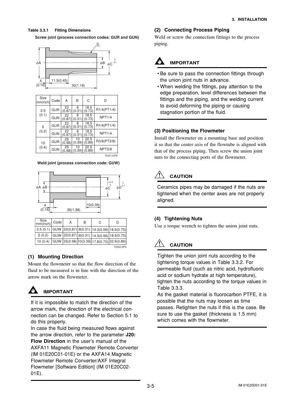 Yokogawa ADMAG AXF User Manual | Page 15 / 133