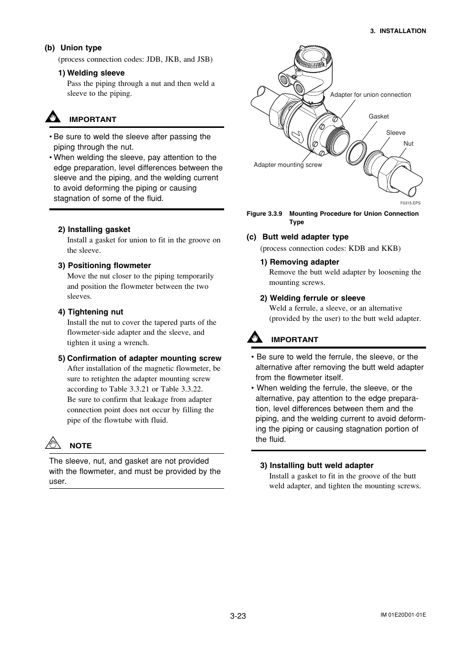 Yokogawa ADMAG AXF User Manual | Page 33 / 133