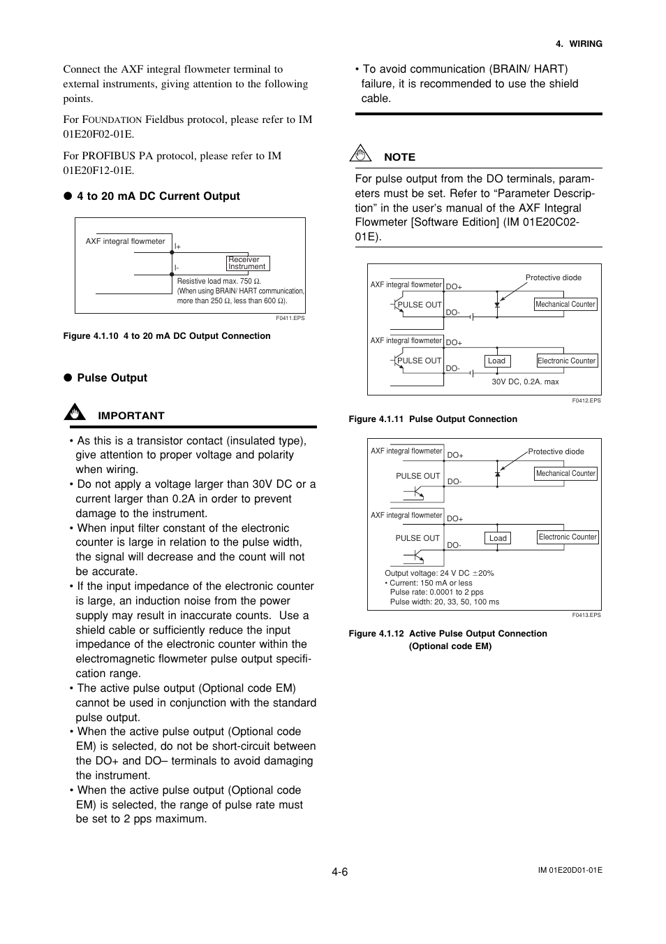 Yokogawa ADMAG AXF User Manual | Page 40 / 133