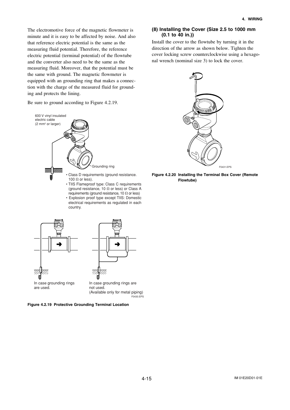 Yokogawa ADMAG AXF User Manual | Page 49 / 133