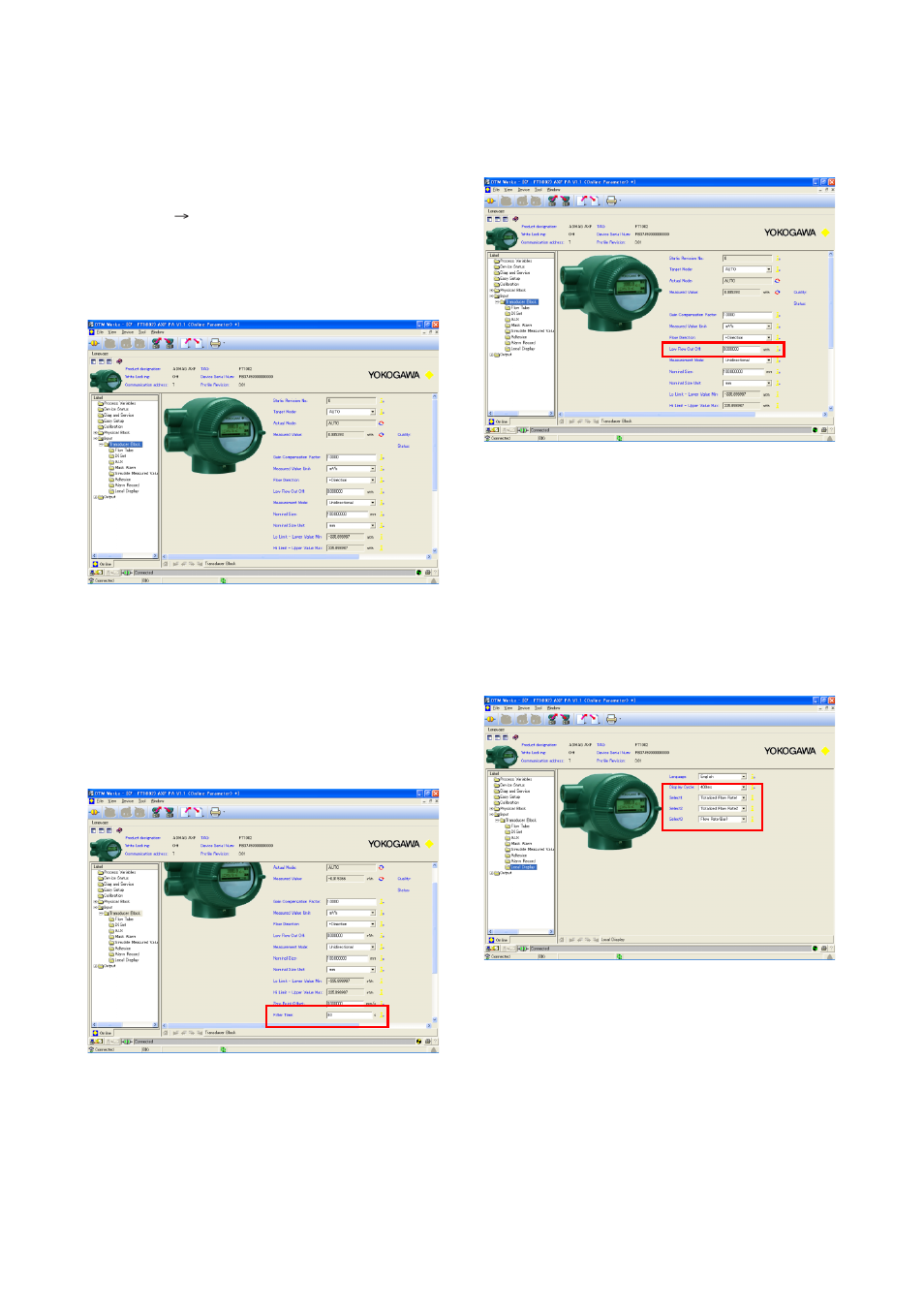 3 transducer block parameters setup, Transducer block parameters setup -9 | Yokogawa AXFA14G/C User Manual | Page 33 / 76