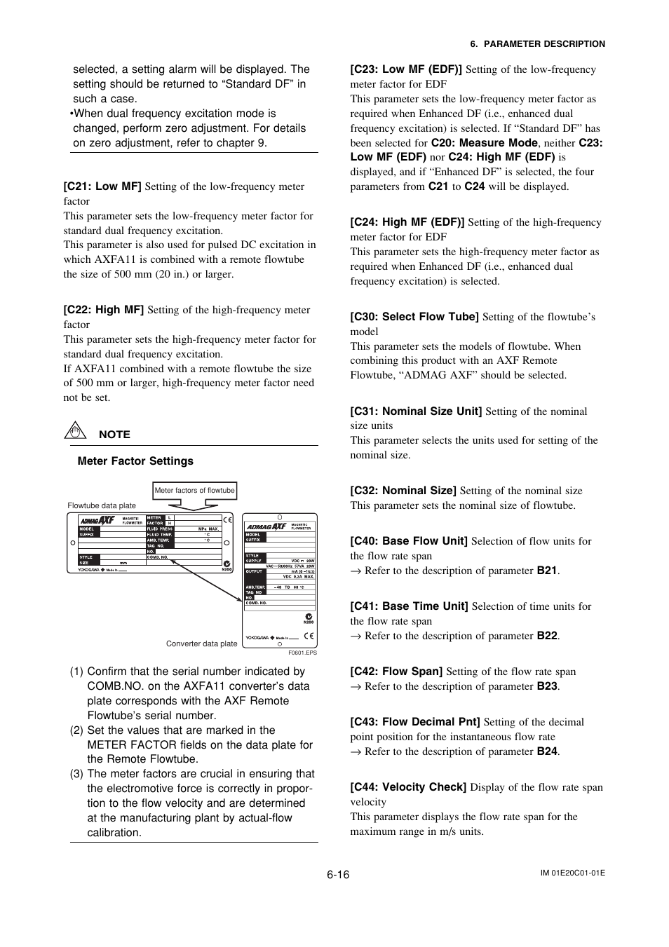 Yokogawa ADMAG AXF User Manual | Page 45 / 112