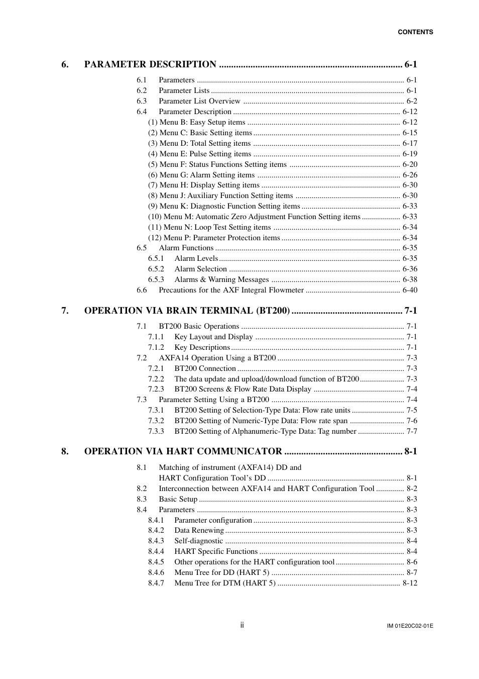 Yokogawa AXFA14G/C User Manual | Page 3 / 123