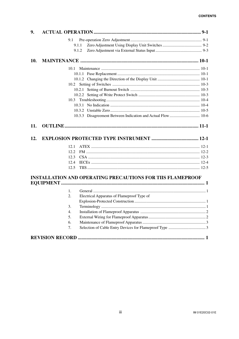 Yokogawa AXFA14G/C User Manual | Page 4 / 123
