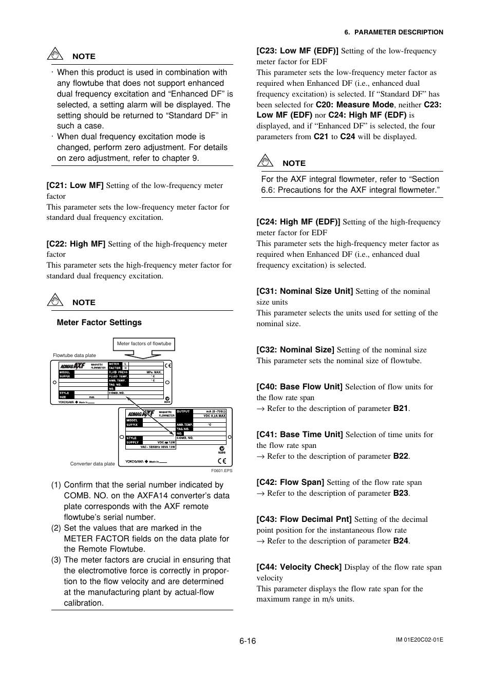 Yokogawa AXFA14G/C User Manual | Page 45 / 123