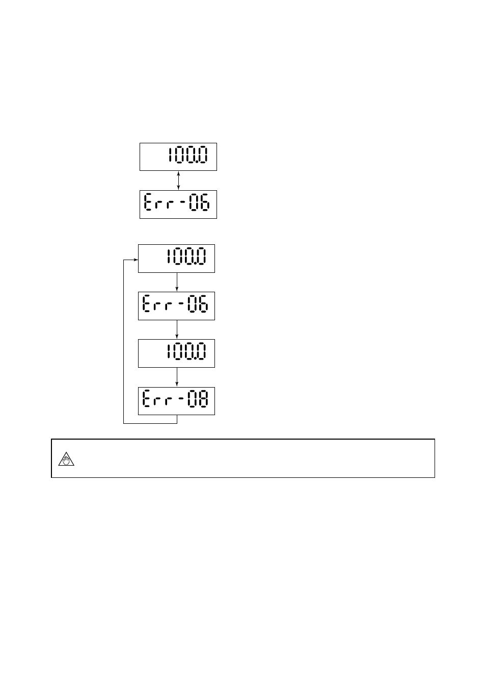 4 alarm display mode, Alarm display mode -7 | Yokogawa ADMAG AXF User Manual | Page 18 / 107