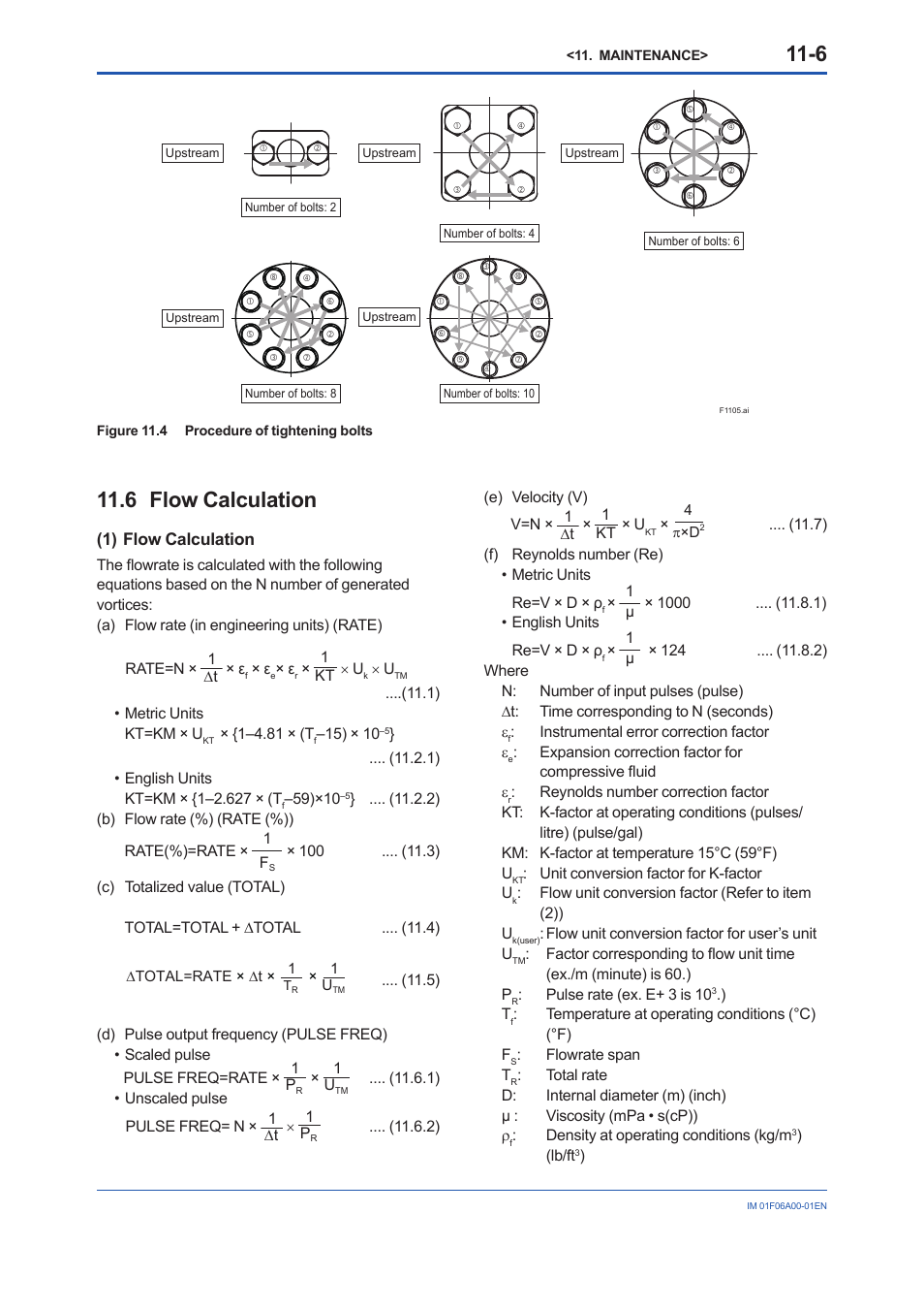 6 flow calculation, 6 flow, Calculation | Yokogawa digitalYEWFLO (DY) User Manual | Page 104 / 173
