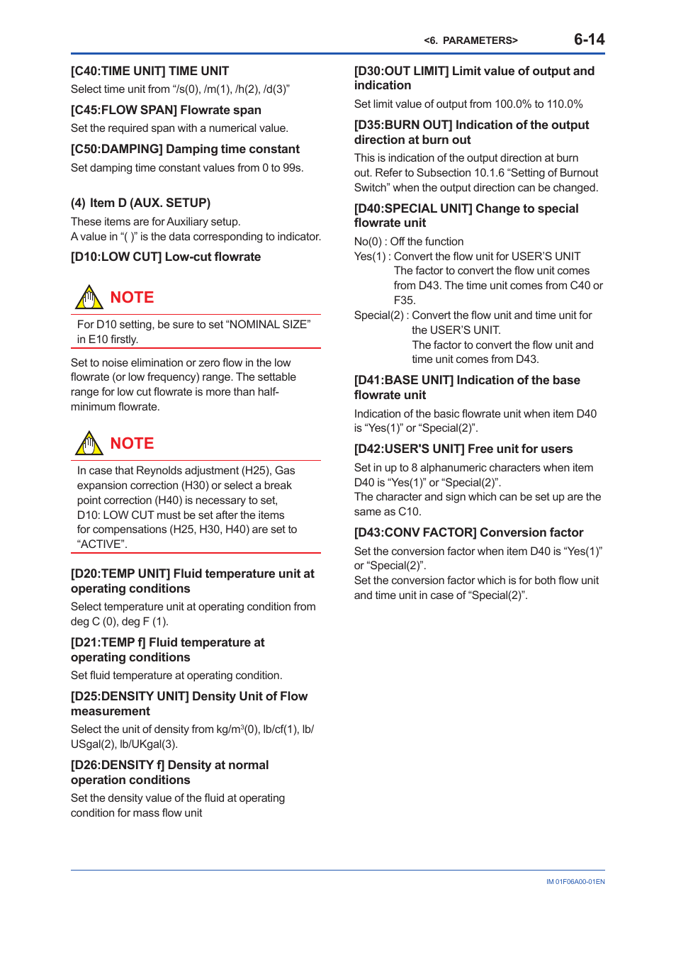 Yokogawa digitalYEWFLO (DY) User Manual | Page 50 / 173