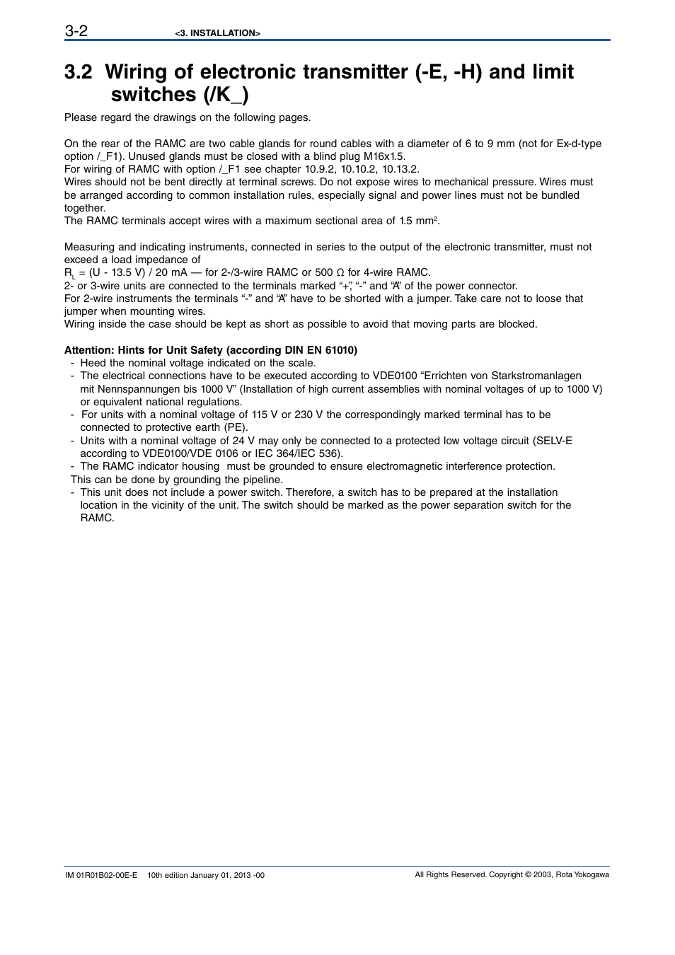 Yokogawa RAMC User Manual | Page 18 / 136