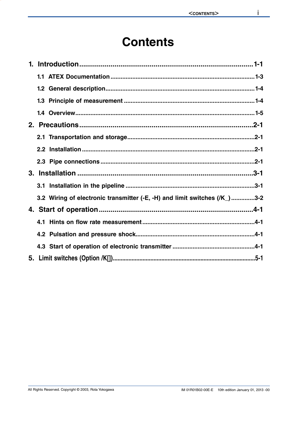 Yokogawa RAMC User Manual | Page 3 / 136