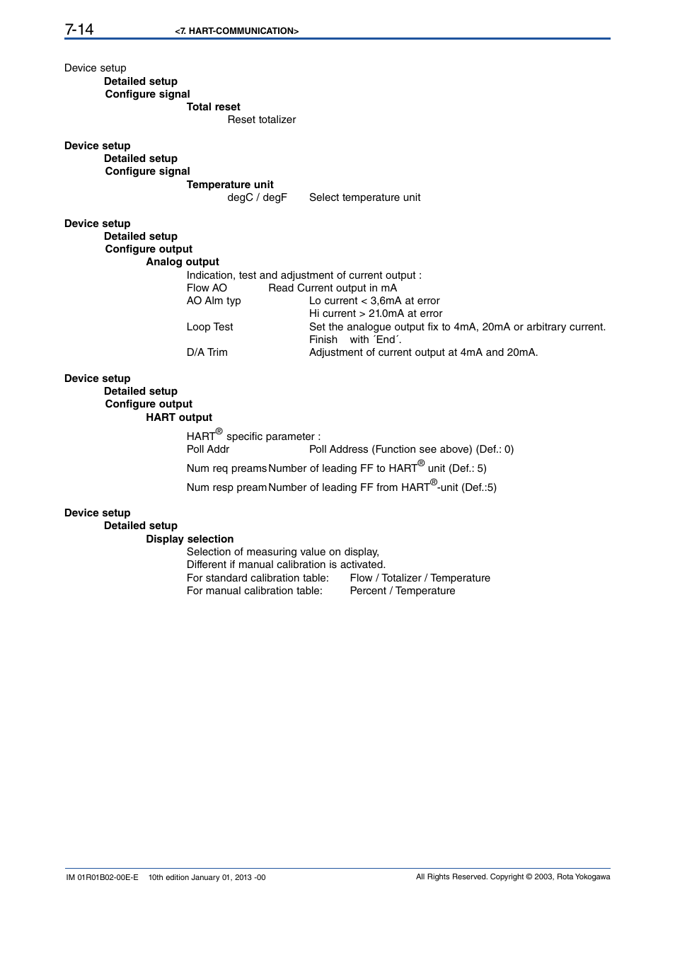 Yokogawa RAMC User Manual | Page 62 / 136