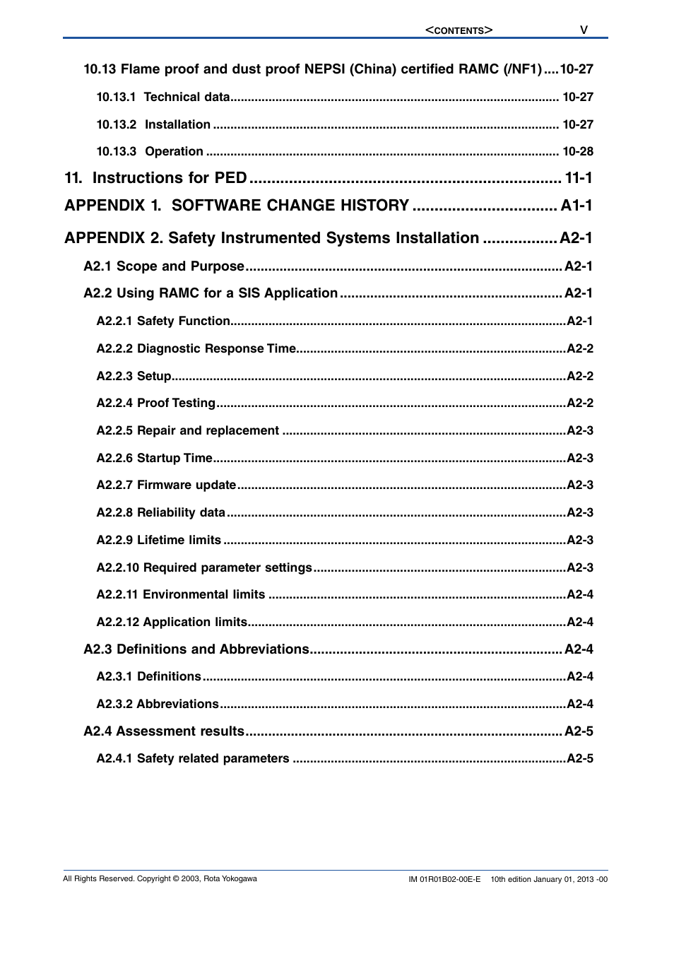 Yokogawa RAMC User Manual | Page 7 / 136