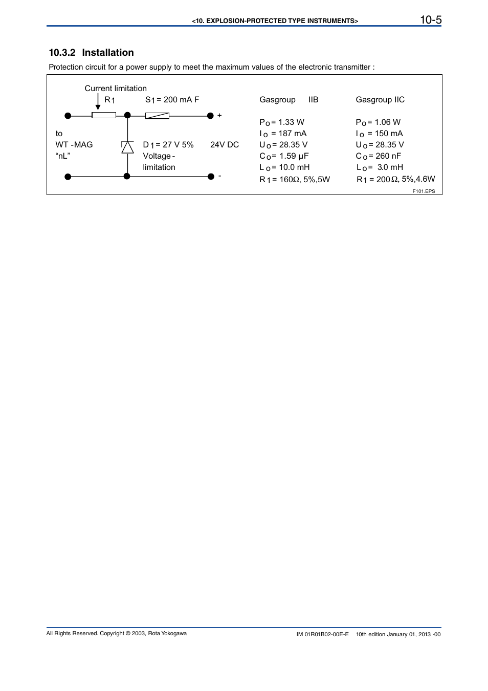 2 installation, 2 installation -5 | Yokogawa RAMC User Manual | Page 97 / 136