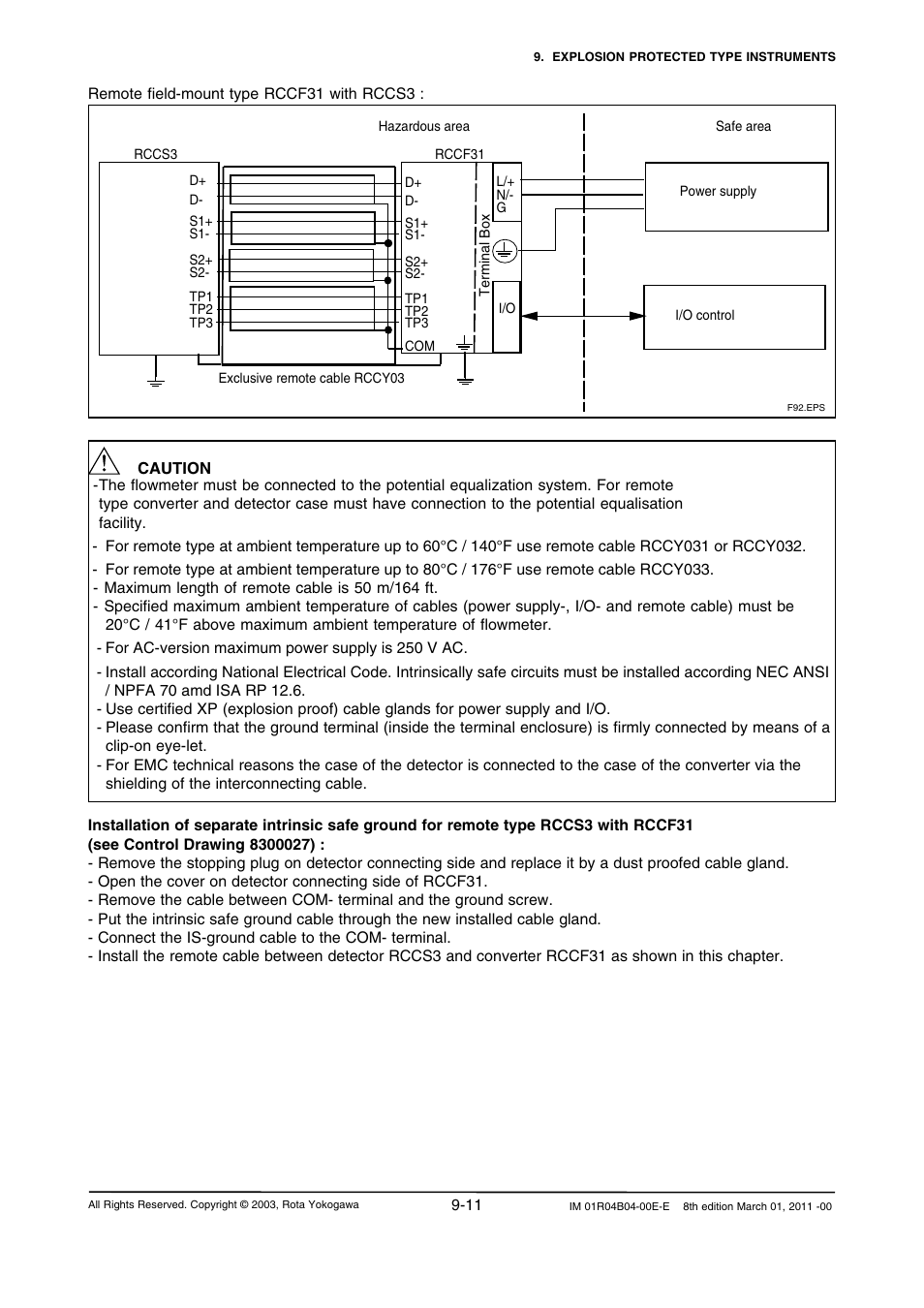 Yokogawa RotaMASS 3-Series User Manual | Page 203 / 254