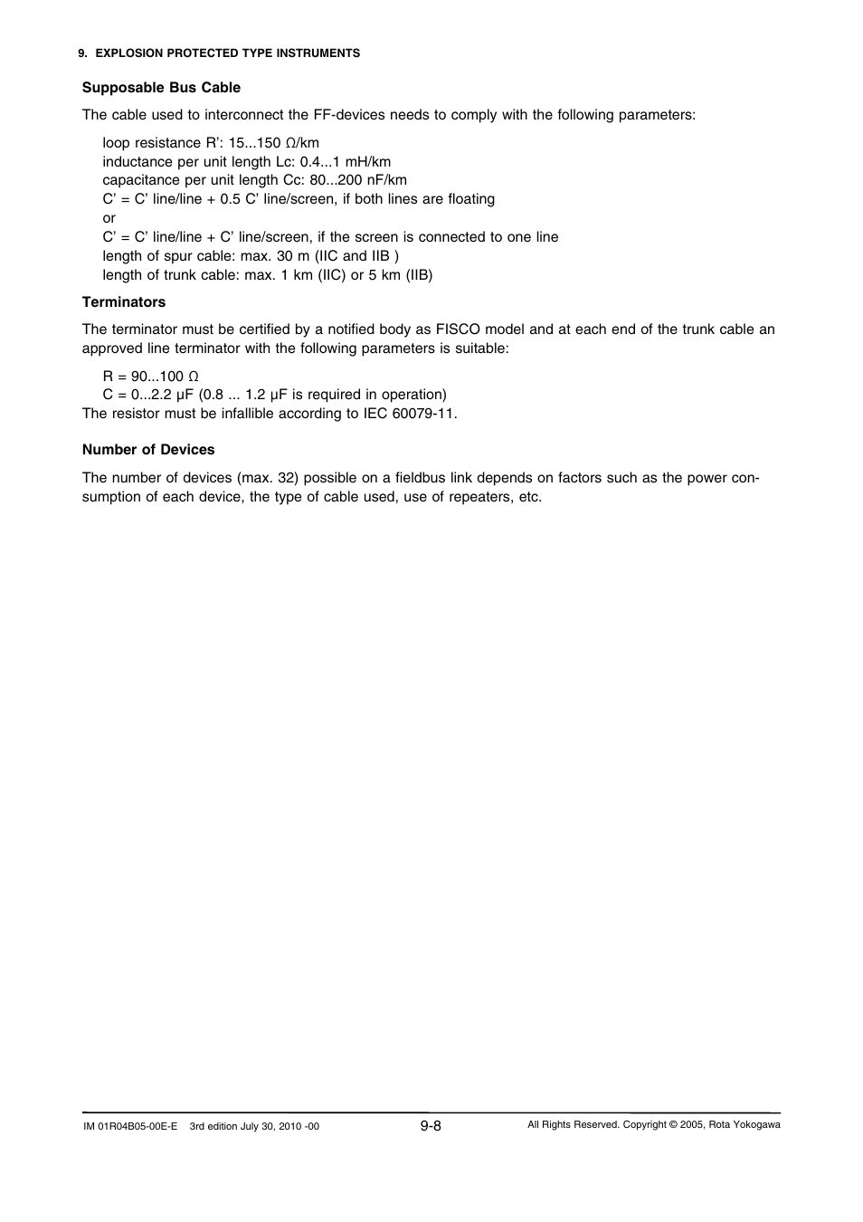 Yokogawa RotaMASS 3-Series User Manual | Page 84 / 182