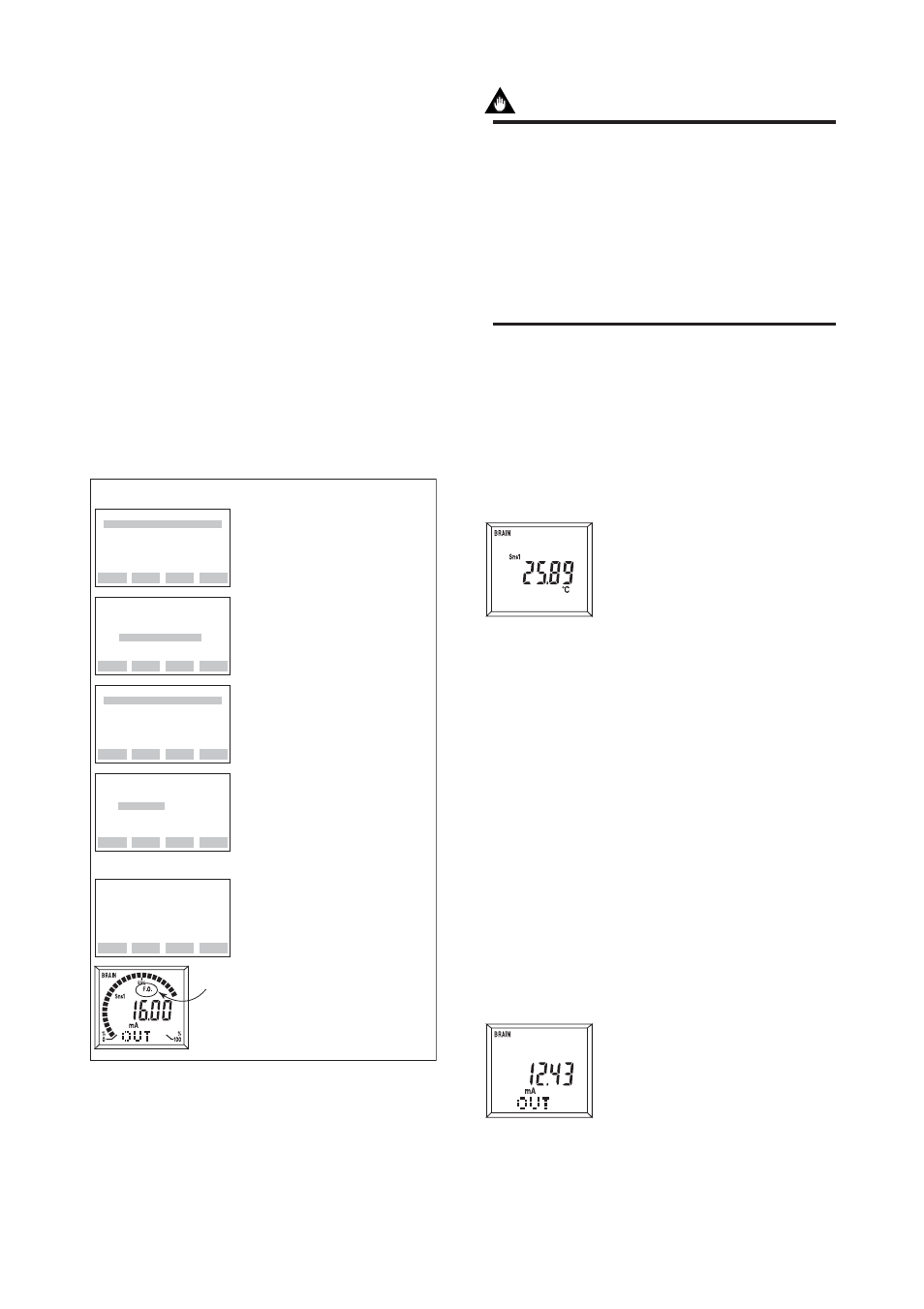 7 forced output function, 8 integral indicator display function, Forced output function -7 | Integral indicator display function -7 | Yokogawa Wireless Temperature Transmitter YTA510 User Manual | Page 14 / 41