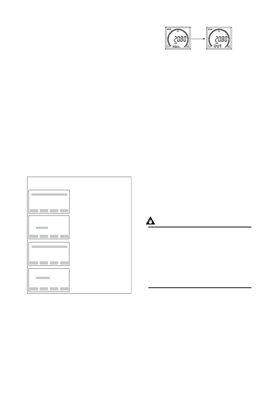 9 burn out function, 10 reverse output function, 11 sensor backup function (for model yta320) | Burn out function -10 | Yokogawa Wireless Temperature Transmitter YTA510 User Manual | Page 17 / 41