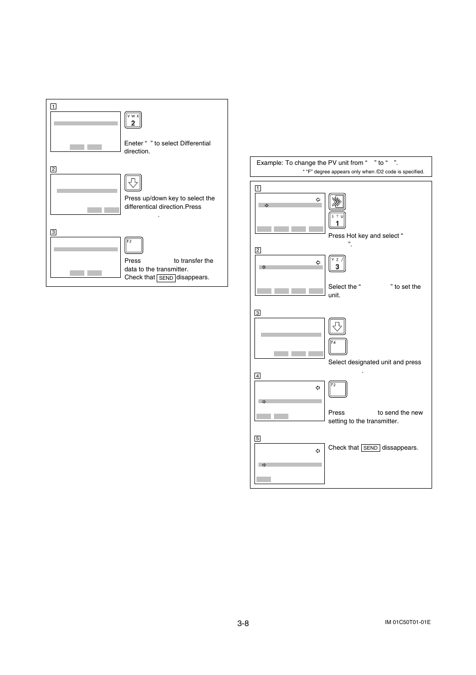3 unit, Unit -8 | Yokogawa Wireless Temperature Transmitter YTA510 User Manual | Page 21 / 42