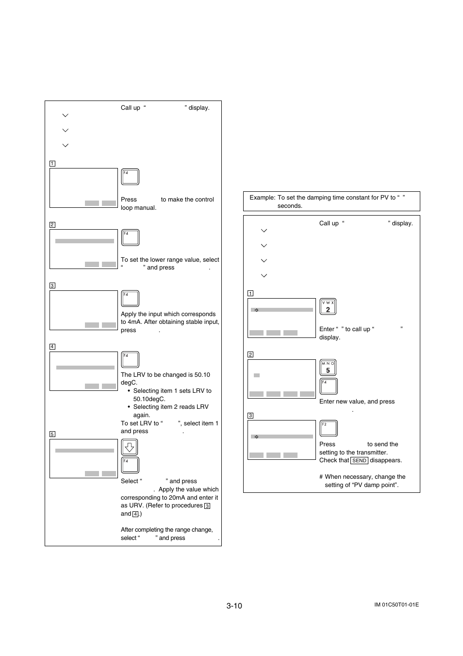 5 damping time constant, Damping time constant -10 | Yokogawa Wireless Temperature Transmitter YTA510 User Manual | Page 23 / 42