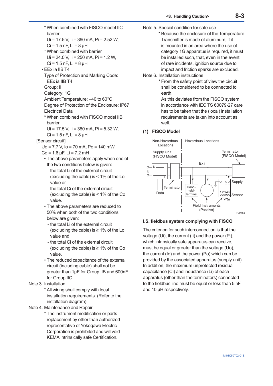 Yokogawa Wireless Temperature Transmitter YTA510 User Manual | Page 43 / 97