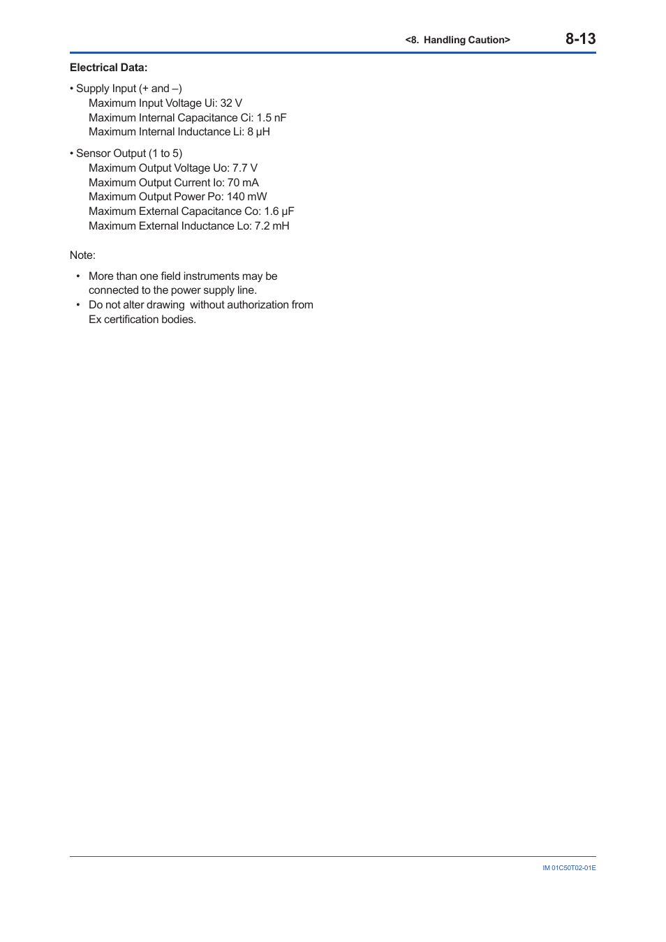 Yokogawa Wireless Temperature Transmitter YTA510 User Manual | Page 53 / 97