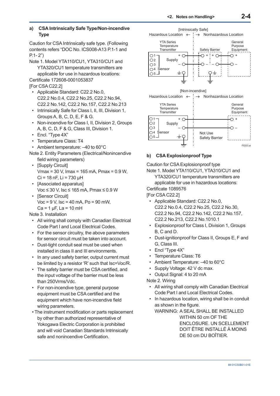 Yokogawa YTA320 User Manual | Page 10 / 47