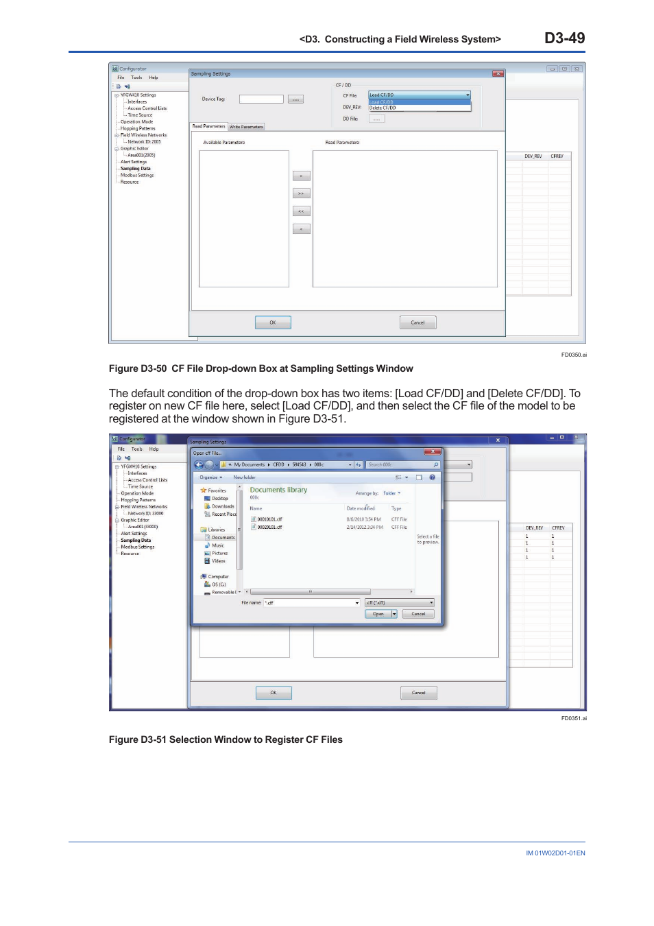 D3-49 | Yokogawa YFGW410 User Manual | Page 110 / 202