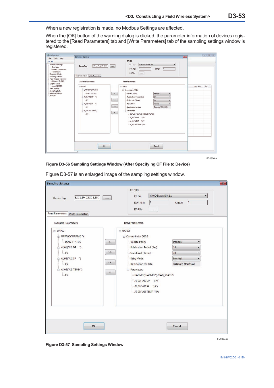 D3-53 | Yokogawa YFGW410 User Manual | Page 114 / 202