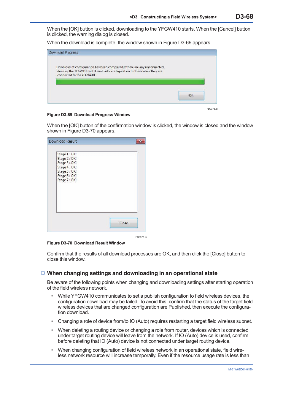 D3-68 | Yokogawa YFGW410 User Manual | Page 129 / 202