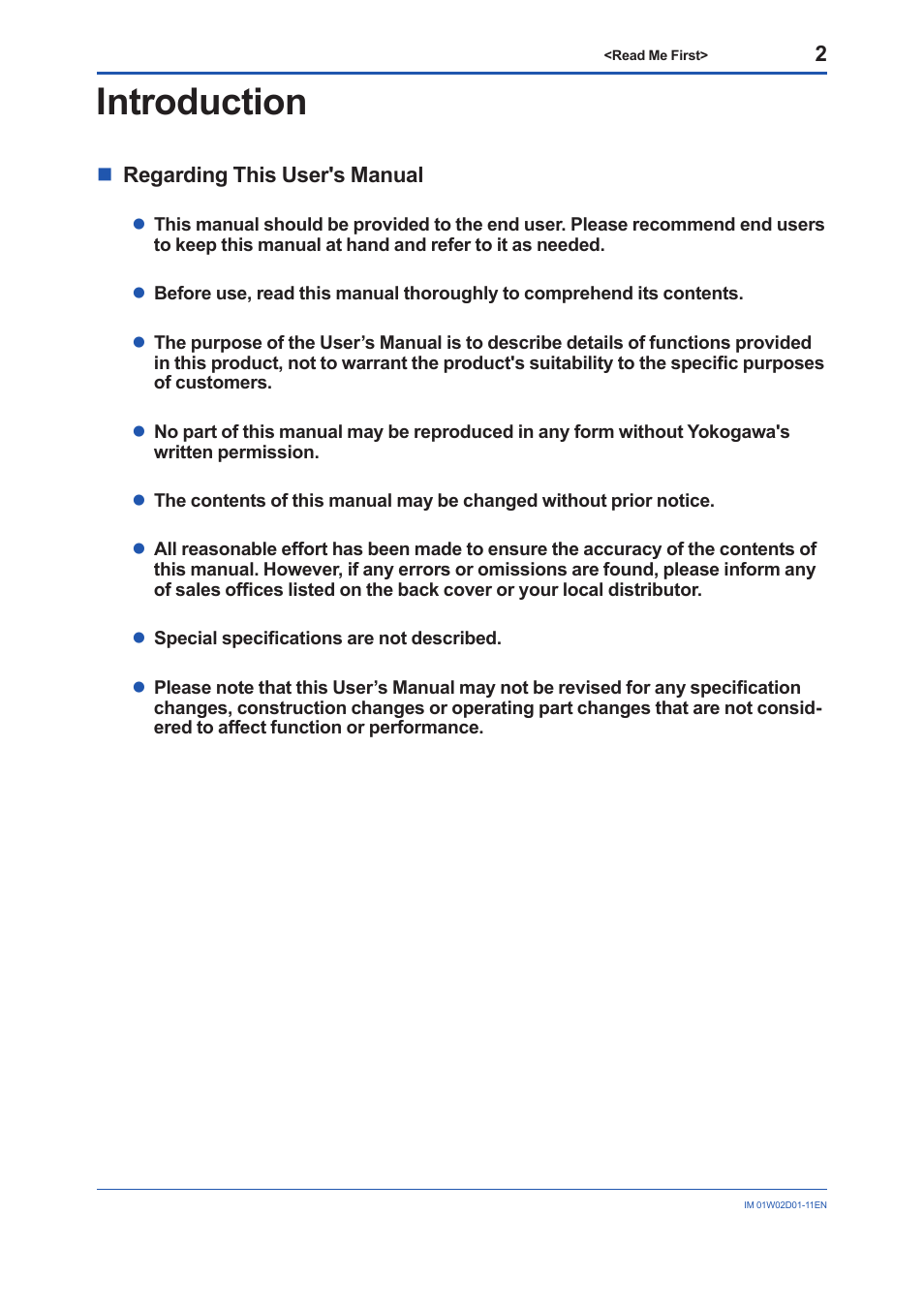 Introduction | Yokogawa YFGW410 User Manual | Page 2 / 14