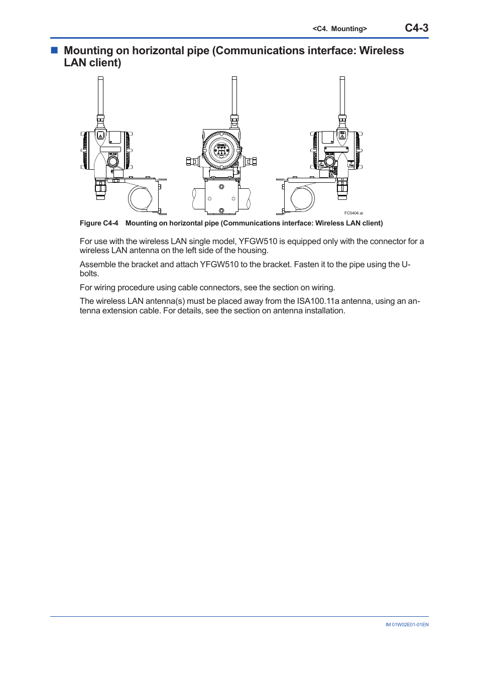 C4-3 | Yokogawa YFGW510 User Manual | Page 32 / 89