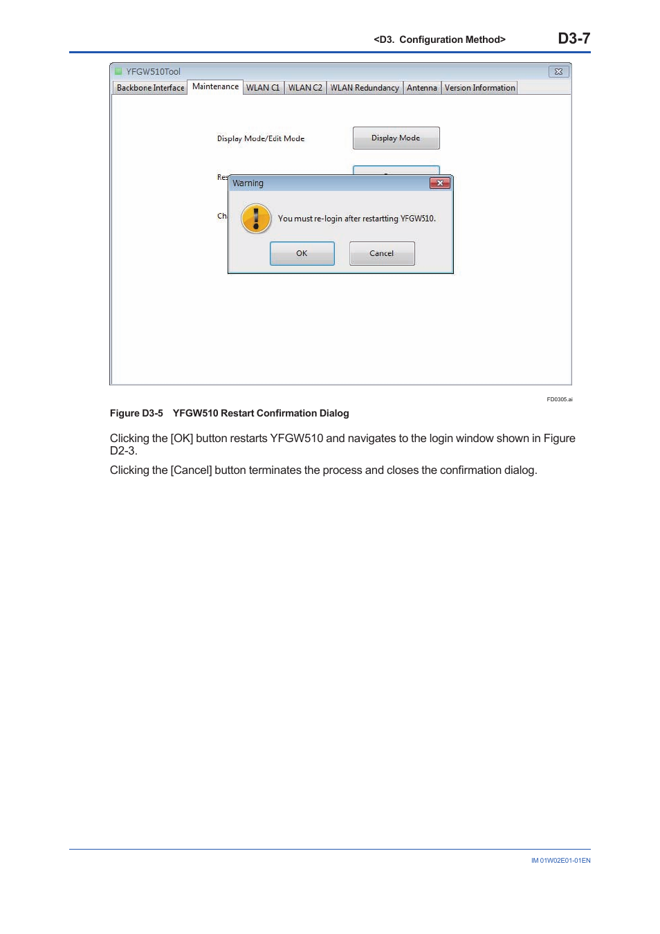 D3-7 | Yokogawa YFGW510 User Manual | Page 65 / 89