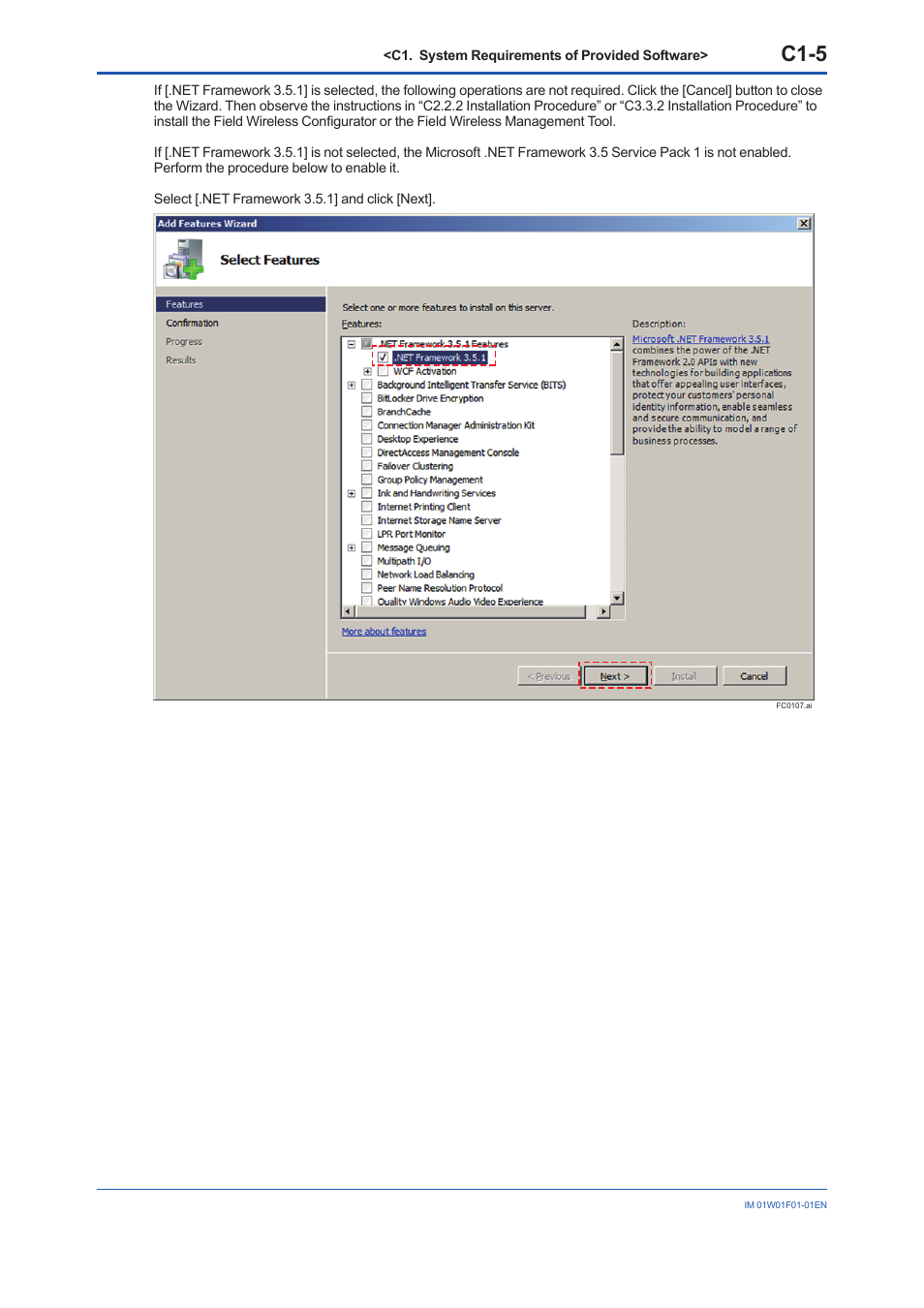 C1-5 | Yokogawa YFGW710 User Manual | Page 119 / 194