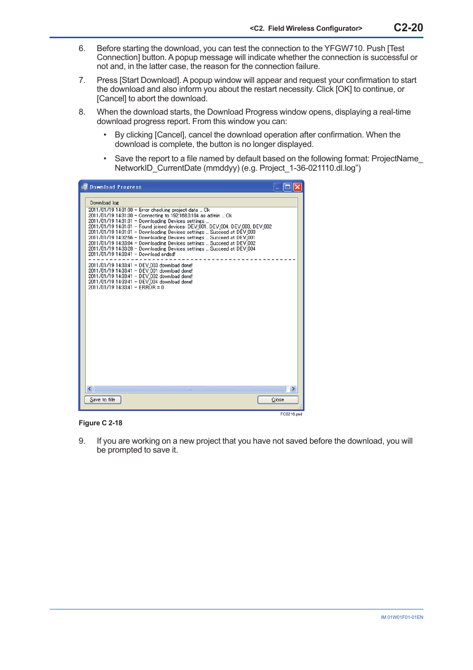 C2-20 | Yokogawa YFGW710 User Manual | Page 141 / 194