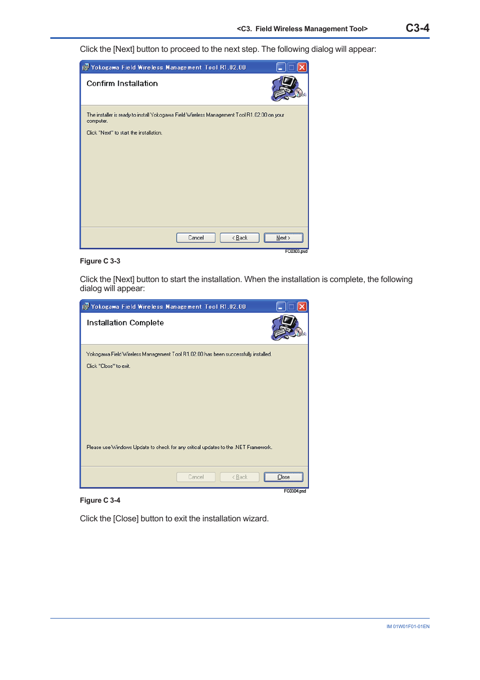 C3-4 | Yokogawa YFGW710 User Manual | Page 158 / 194