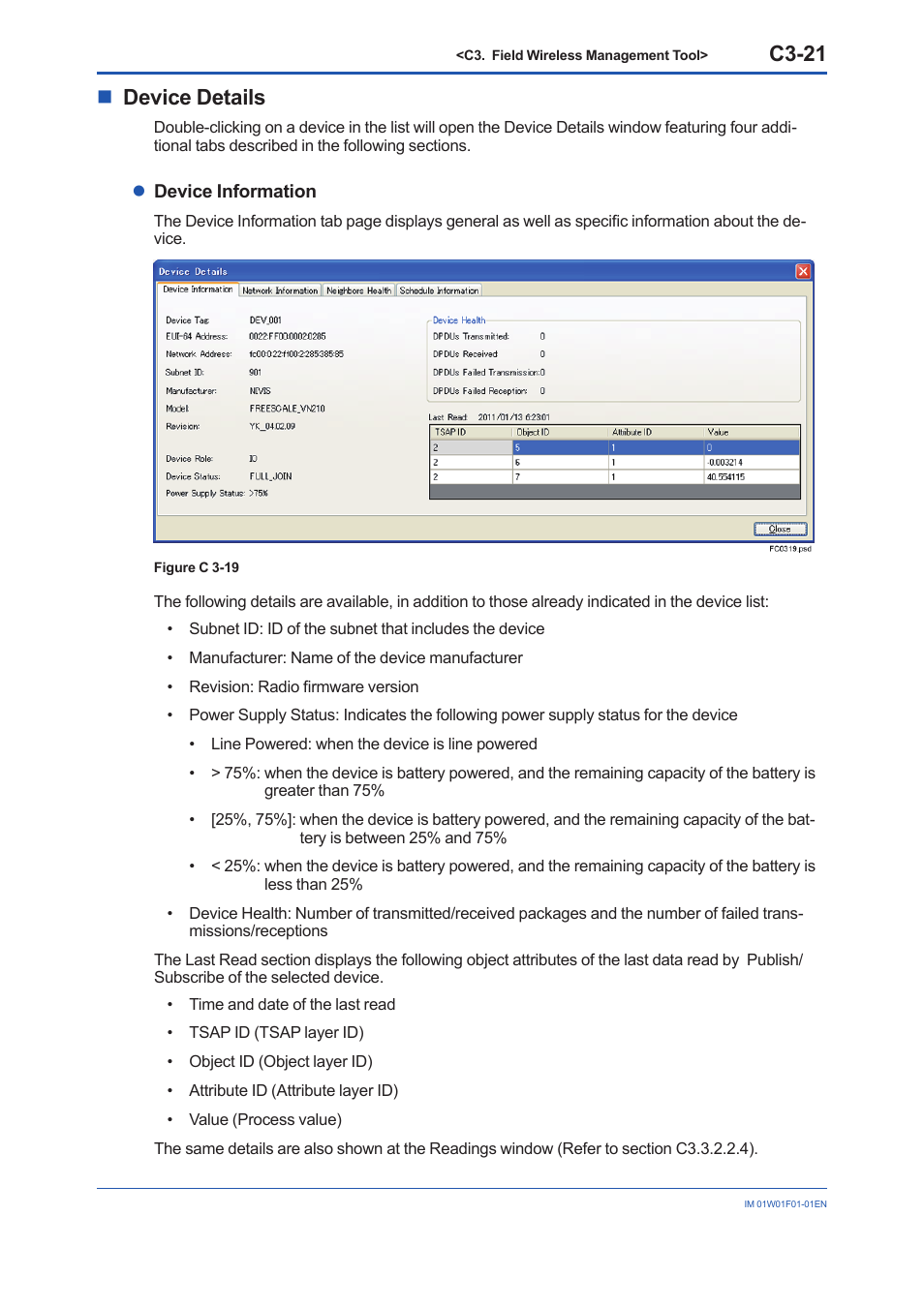 C3-21, Ndevice details | Yokogawa YFGW710 User Manual | Page 175 / 194