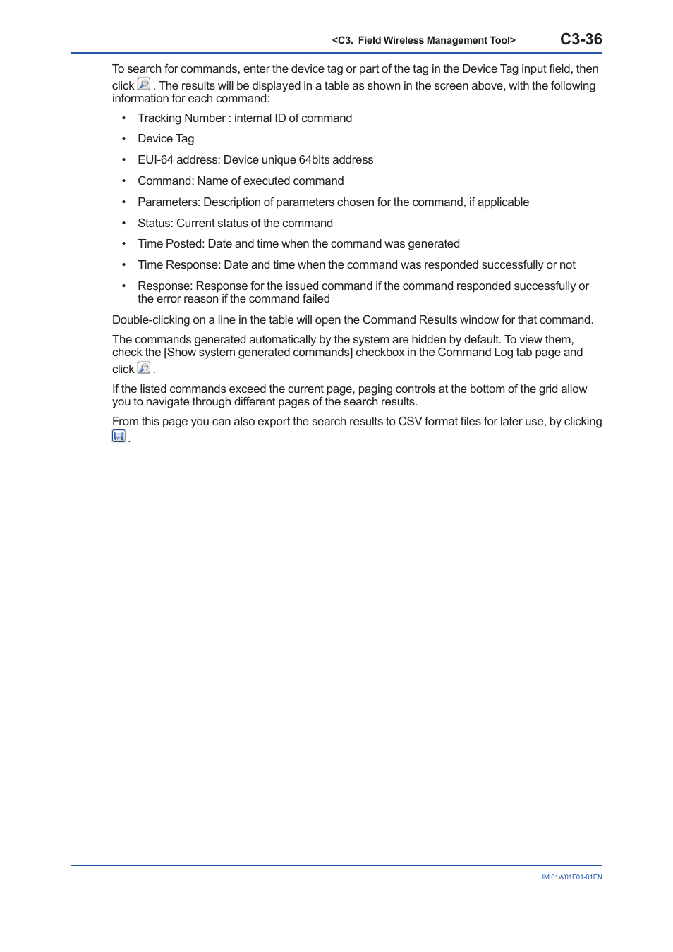 C3-36 | Yokogawa YFGW710 User Manual | Page 190 / 194