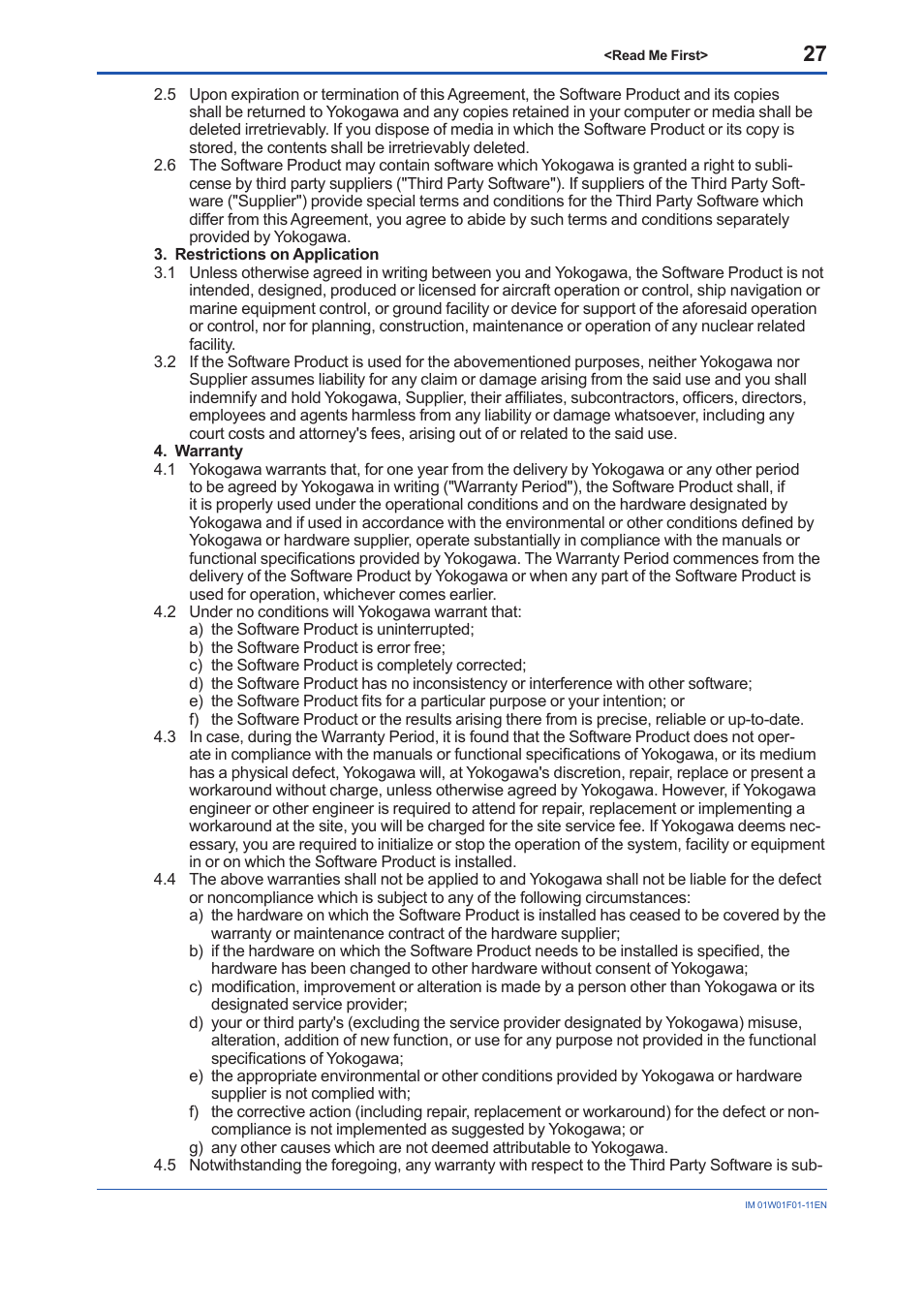 Yokogawa YFGW710 User Manual | Page 27 / 29