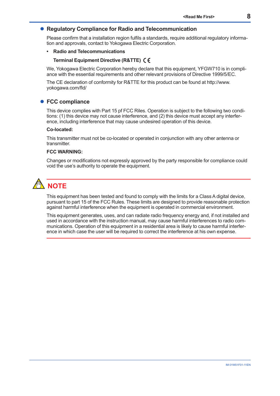 Yokogawa YFGW710 User Manual | Page 8 / 29