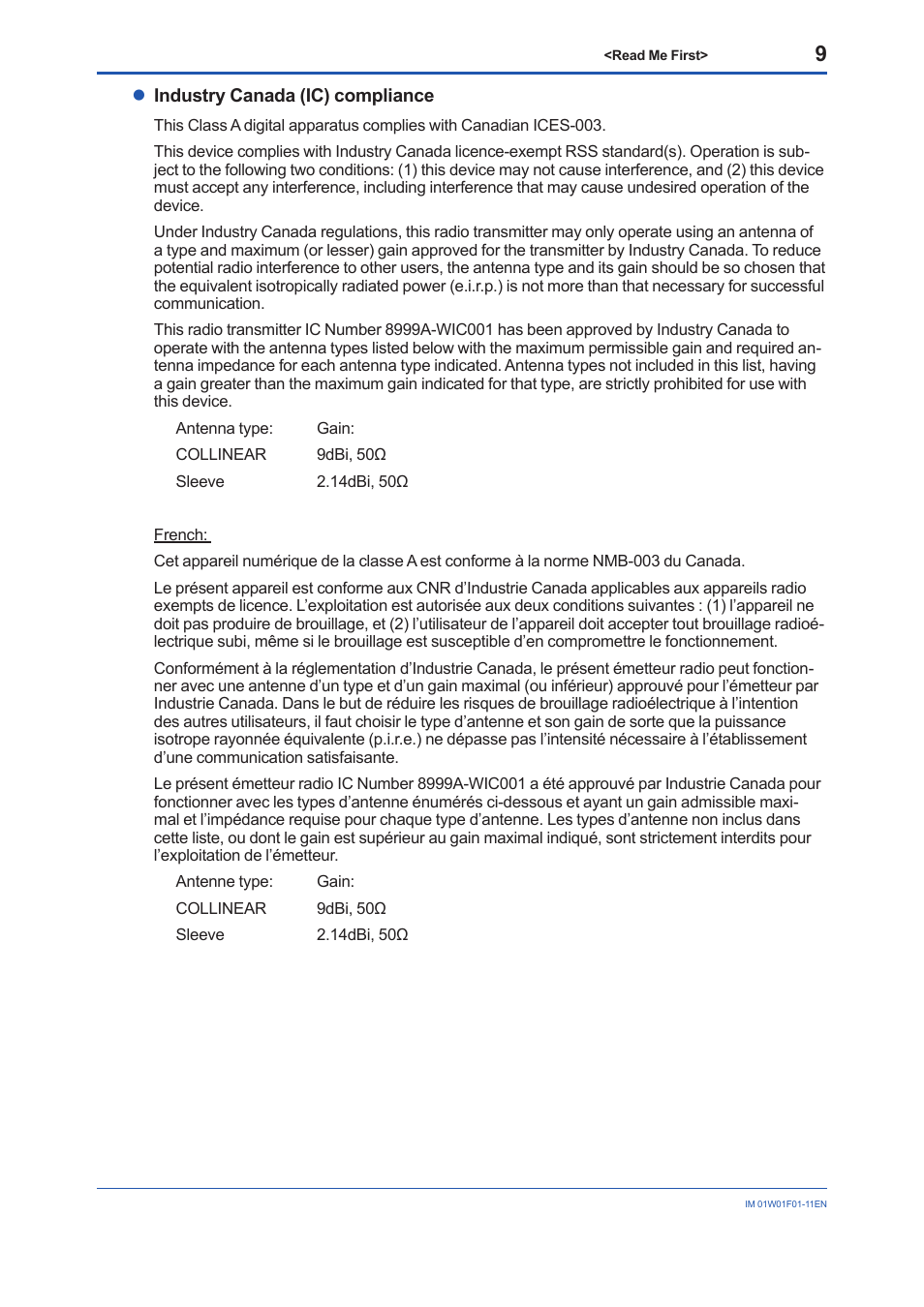 Yokogawa YFGW710 User Manual | Page 9 / 29