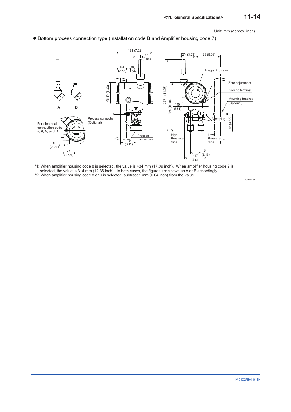 Yokogawa EJX430B User Manual | Page 105 / 110