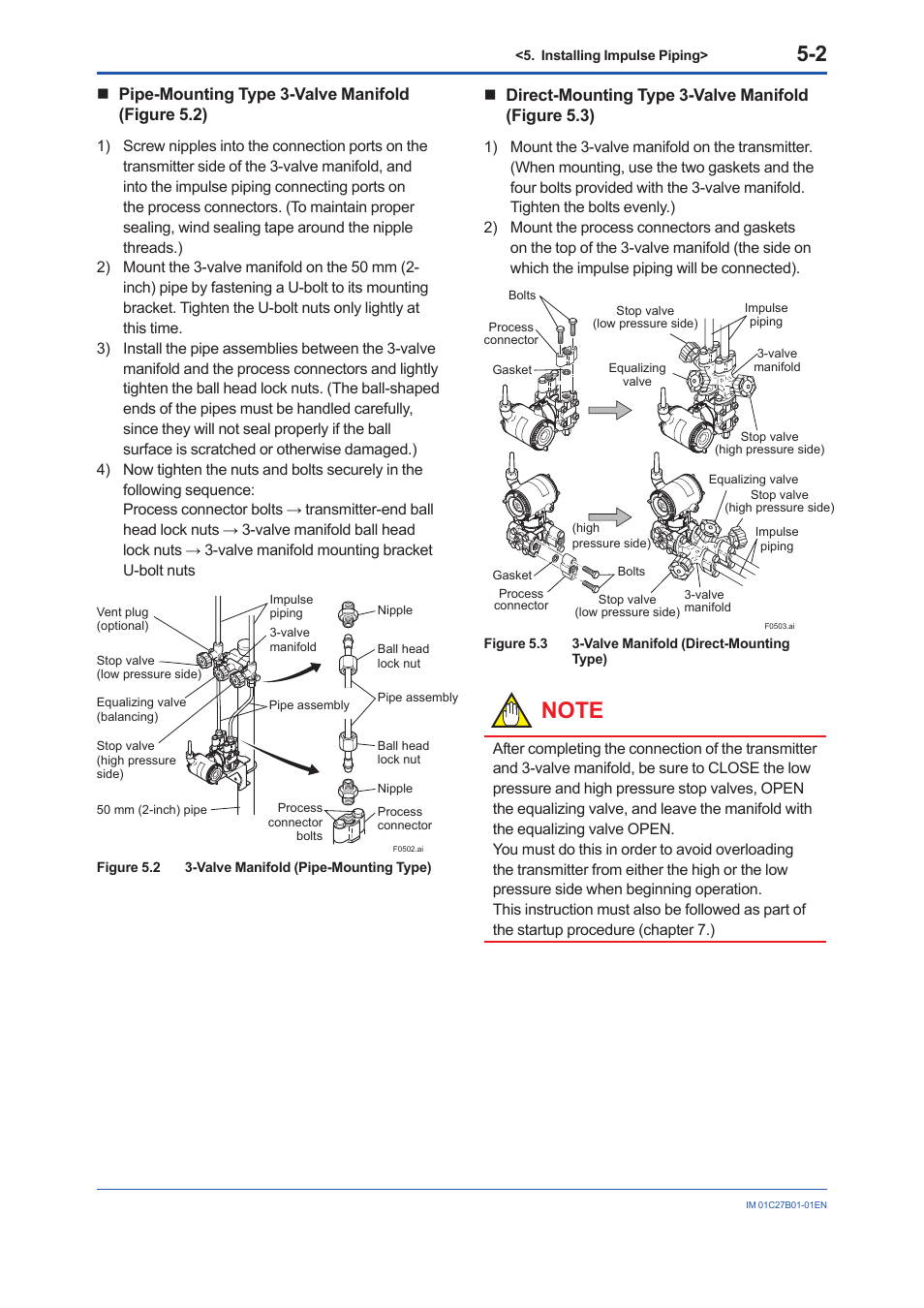 Yokogawa EJX430B User Manual | Page 26 / 110