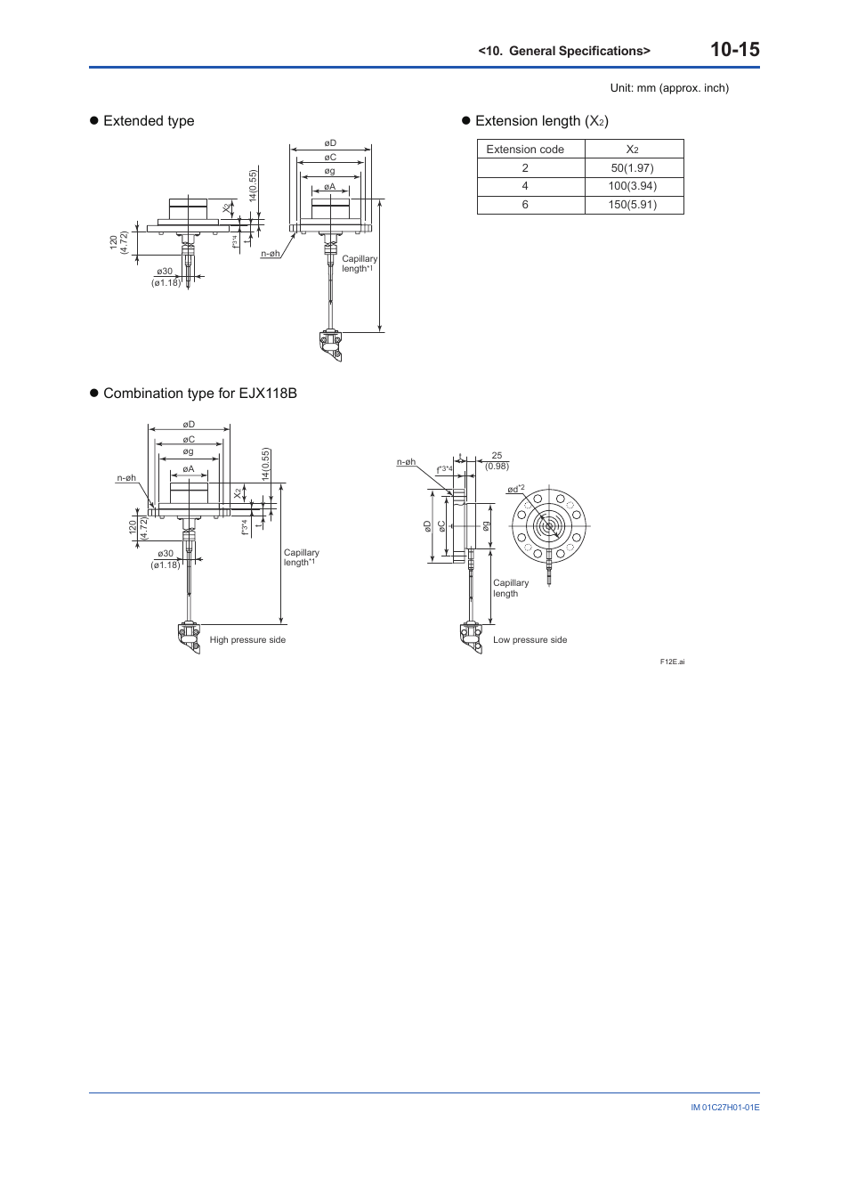 Yokogawa EJX438B User Manual | Page 101 / 104