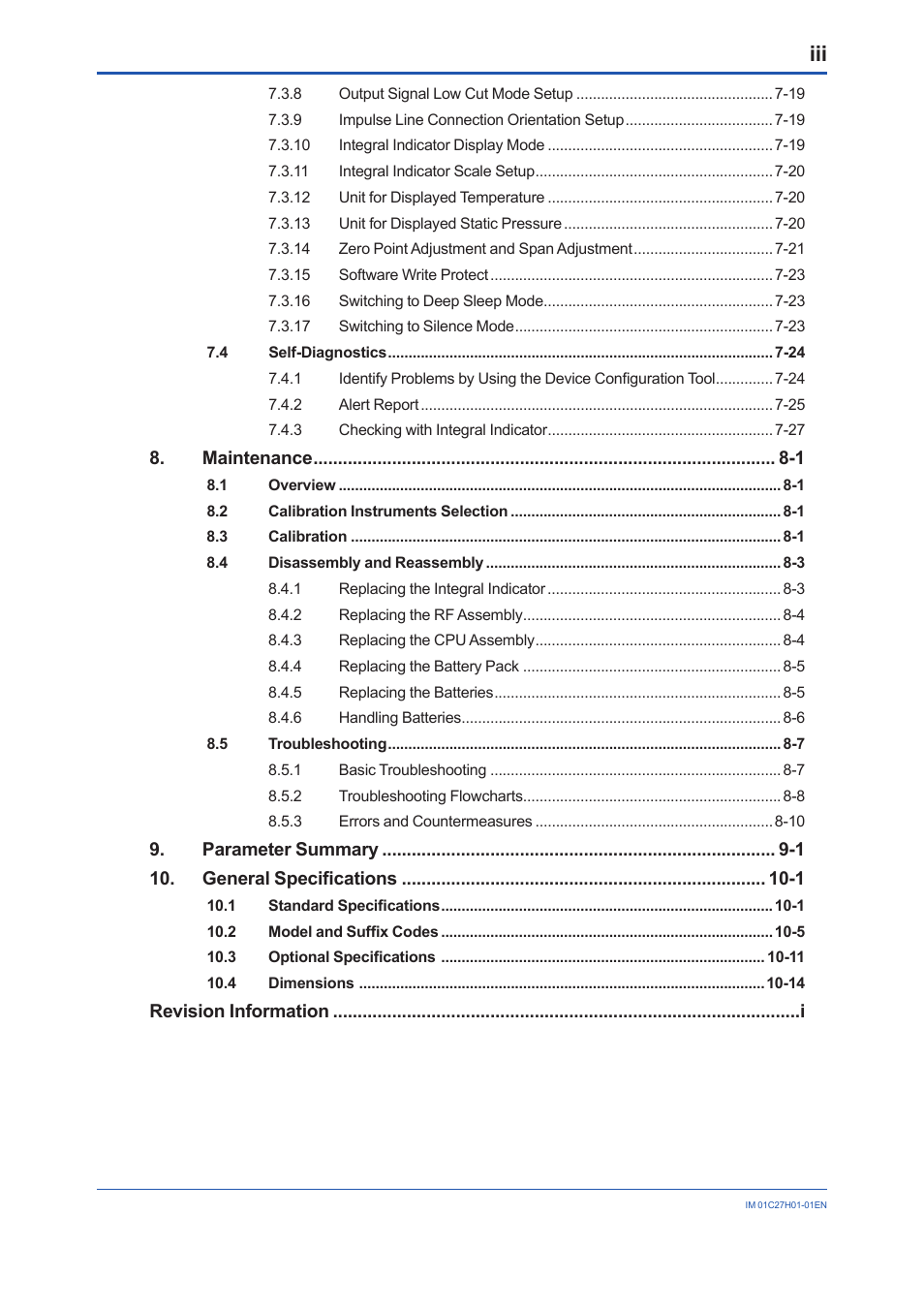 Yokogawa EJX438B User Manual | Page 4 / 104