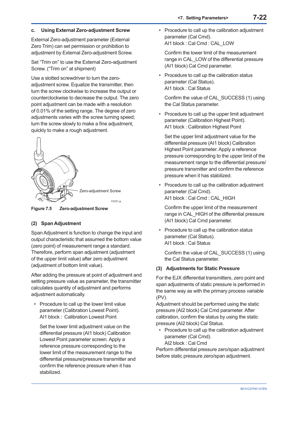 Yokogawa EJX438B User Manual | Page 56 / 104