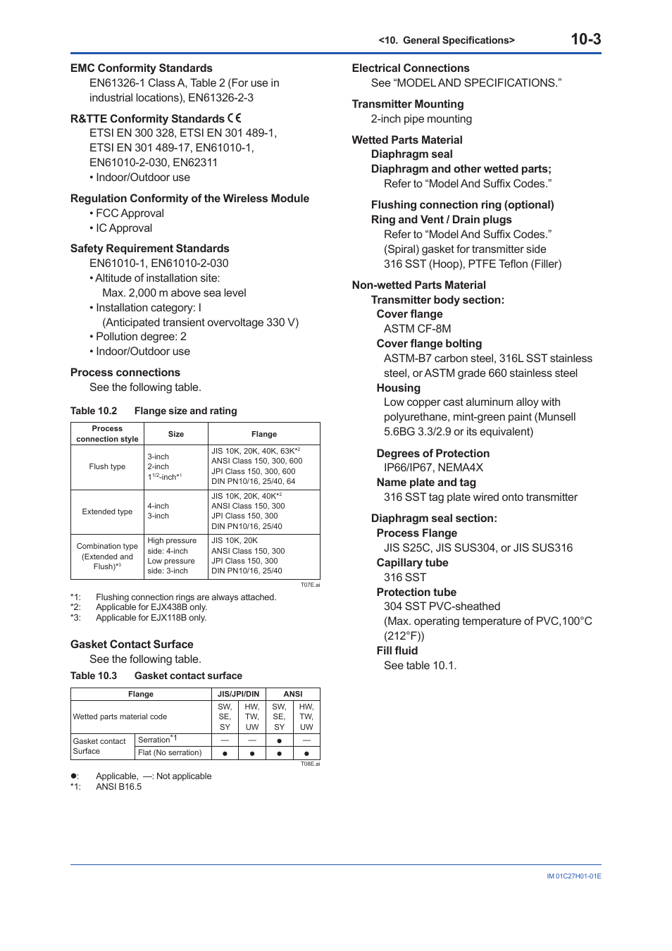 Yokogawa EJX438B User Manual | Page 89 / 104