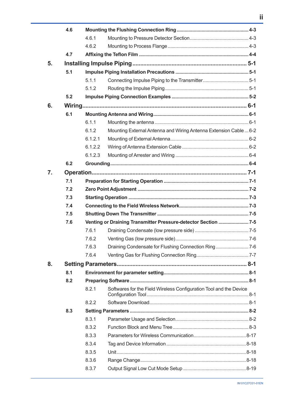 Yokogawa EJX210B User Manual | Page 3 / 101