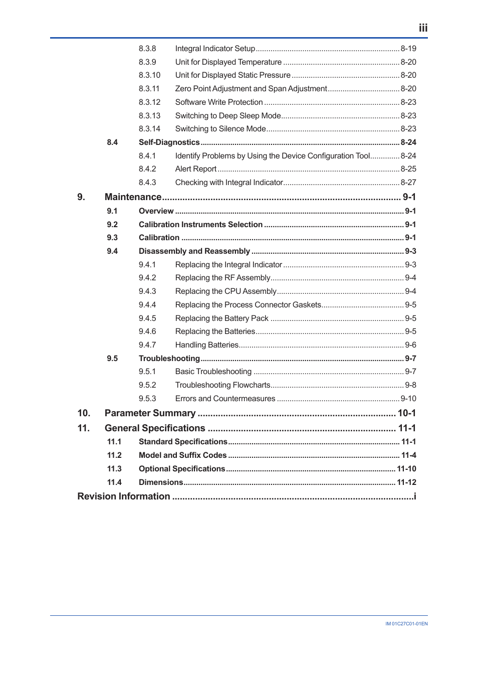 Yokogawa EJX210B User Manual | Page 4 / 101